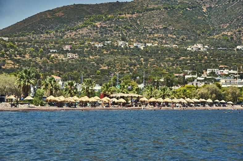Pension Gina Méthana Buitenkant foto